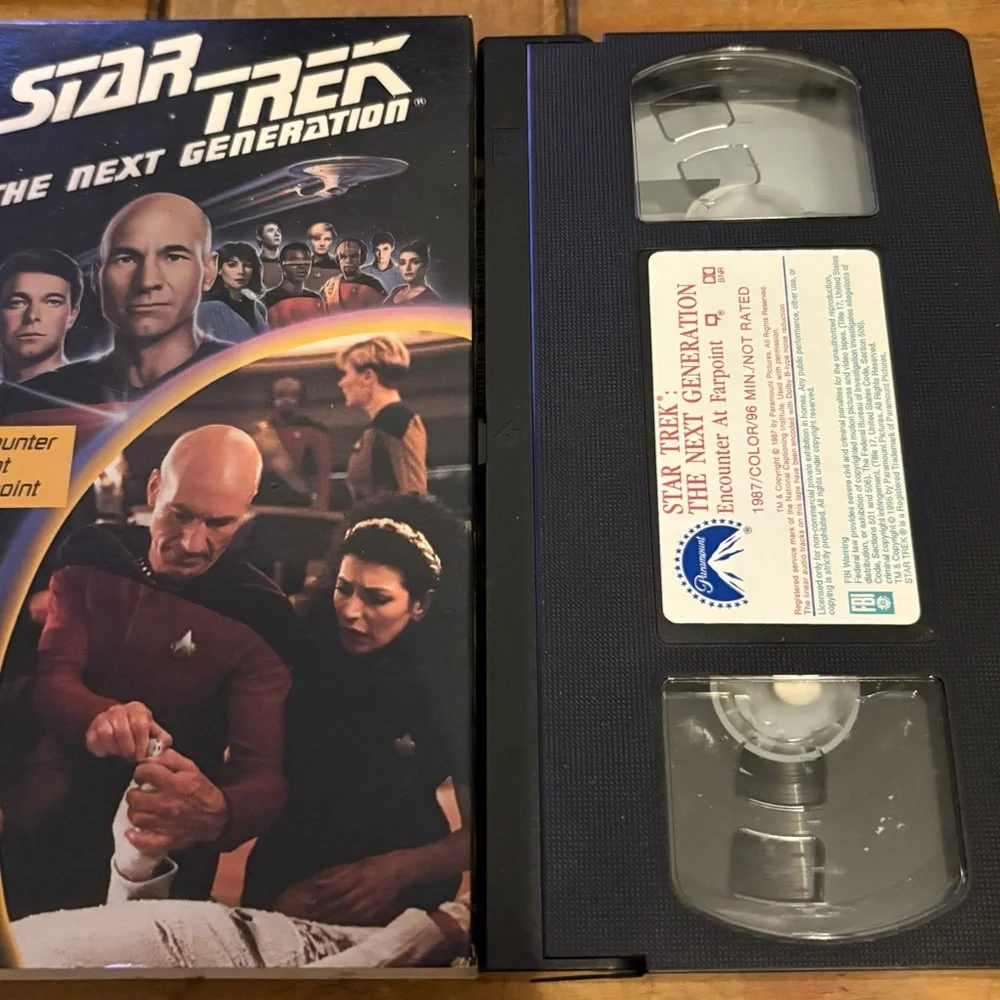 Star Trek: The Next Generation VHS Tape